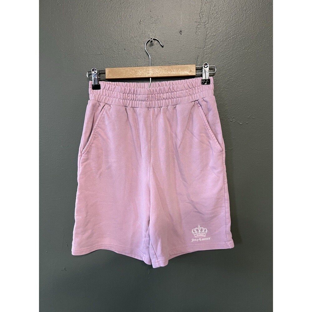 Juicy Couture x Forever 21 Womens Shorts Size XS Pink Pull On Drawstring